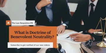 Doctrine of Benevolent Neutrality, philippine legal doctrine 2021 | Law requisites #shorts | Pinoy legislative reforms