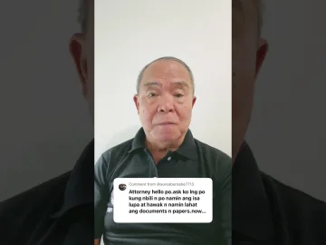 Agriculture Tenant claiming their rights over purchase land | Pinoy tenant rights