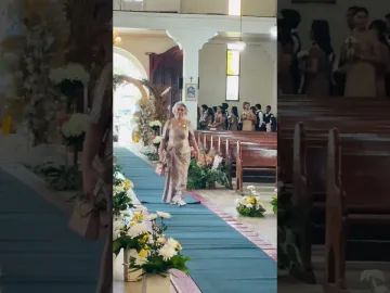 Madam na ninang #ninang #madam #wedding  #entourage | Pinoy celebrity wedding