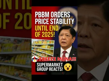PBBM Orders Stable Prices Until Year-End | Supermarket Group Reacts! 🇵🇭 | Filipina policy analysis