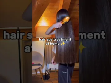hair spa treatments at home ✨hair mask for silky healthy hair at home #hairmask #haircare #shorts | Filipina spa at home