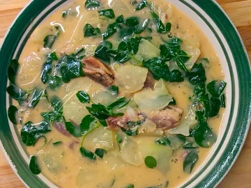 GINATAANG PAPAYA WITH SARDINES II FILIPINO DISH RECIPE | Lutong Probinsya | Pinoy lutong probinsya