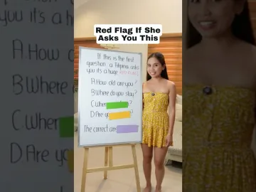 Red Flag If She Asks You This (Filipina) | Pinay AI tutorial