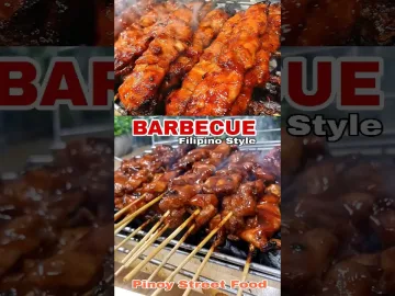 FILIPINO STYLE BARBECUE RECIPE | PINOY CHICKEN PORK BBQ FILIPINO STREET FOOD IHAW-IHAW KANTO NEGOSYO | Filipina business ideas