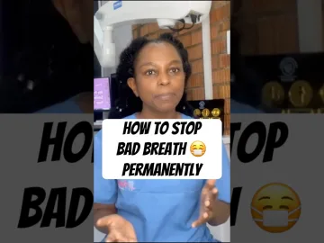 How to stop bad breath permanently. #badbreath #dentalcare #dentist | Pinoy dental care