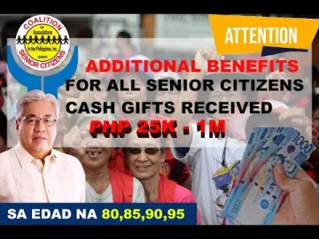 ANO ANG ADDITIONAL BENEFITS PARA SA LAHAT NG FILIPINO SENIOR CITIZEN 2023 80,85,90,95 YEARS OLD | Pinoy senior citizen benefits