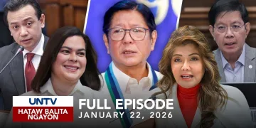 UNTV: Hataw Balita Ngayon | January 22, 2026 | Pinoy news today