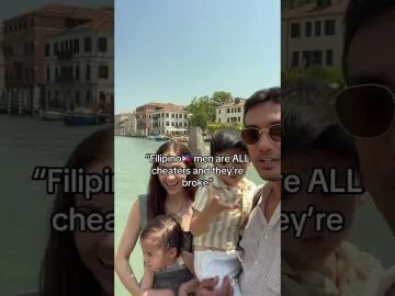 “Filipino guys are all cheaters” #filamfamily #philippines #interracialcouple #shorts | Pinoy family tradition