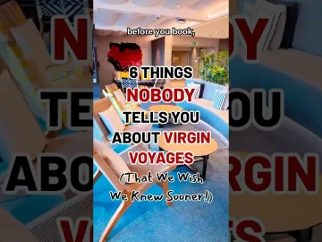 6 things that NOBODY tells you about Virgin Voyages! #cruise #shorts | Pinay event planning