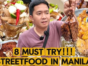 8 MUST TRY FILIPINO STREET FOOD in MANILA | THE ULTIMATE ONE-DAY FOOD ADVENTURE | KAFOODTRIP | Pinoy street food 2026