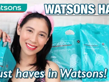 WATSONS HAUL! MUST HAVES IN WATSONS! | Pinay watsons haul