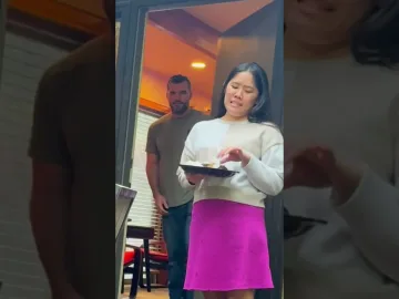 IT’S GROSS🤮🤮 #filipina #cooking #americanfilipinacouple #driedfish #funnycouple #exoticfoods | Filipina cooking vlog