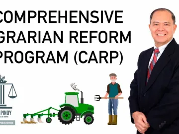 COMPREHENSIVE AGRARIAN REFORM PROGRAM (CARP) - ANO BA ITO? | Pinoy legislative reforms