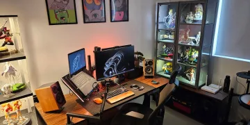 simple home office and gaming room setup | feb 2025 | Pinoy gaming setup