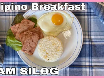 HAM SILOG | FILIPINO BREAKFAST RECIPE | EASY RECIPE | Pinoy breakfast silog