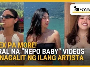 Viral na “nepo baby” videos, ikinagalit ng ilang artista | Agenda Weekend | Pinay showbiz update