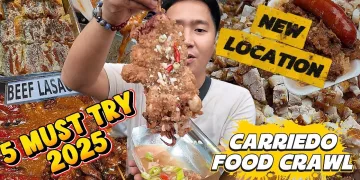 5 MUST TRY FILIPINO STREETFOOD in CARRIEDO, NEW LOCATION, FOOD CRAWL in 2025 | Kafoodtrip | Pinoy food tour