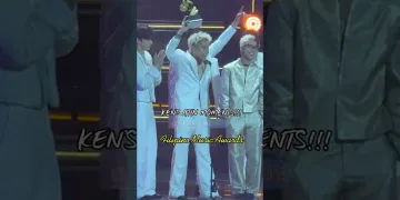 HAPPY KEN GREETING A’TIN FIRST BEFORE RECEIVING THEIR AWARDS | FILIPINO MUSIC AWARDS 2025 #SB19 | Pinoy sb19 news