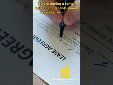 Before signing a rental agreement, tenants should carefully review the contract terms | Pinoy tenant rights