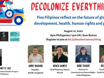 DECOLONIZE EVERYTHING! Filipinos on the future of global development, health, human rights and peace | Filipina human rights stories