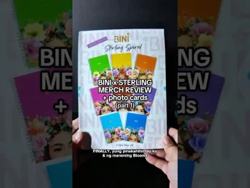 BINI x Sterling Notebooks, Photo Cards & More - Quick Review | Pinay Reviewer | Pinay makeup budol