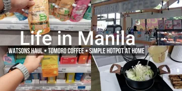 Life in the South of Manila Watsons Haul • Tomoro Coffee • Simple Hotpot at Home | Pinay watsons haul