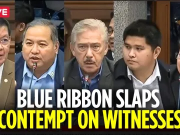 Philippines Senate LIVE: Blue Ribbon Slaps Contempt on Witnesses in Flood Control Projects | N18G | Pinay senate hearing recap