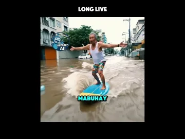 "Flood? No Problem! Filipinos Turn Disaster into a Festival 🇵🇭🎉" | Pinay disaster resilience