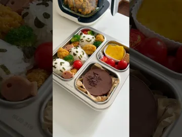 Make lunchbento with me #asmr #lifestyle #food #satisfying #lunchbox #bento | Pinoy bento ideas