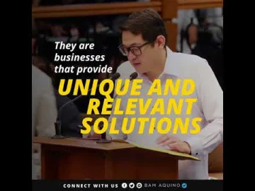 Sen. Bam Aquino's Sponsorship Speech on the Innovative Startup Act | Pinoy innovation news