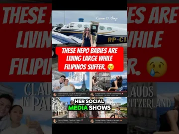 These Nepo Babies Are Living Large While Filipinos Suffer. 😢 #carrendvlogs #shopeetagtowin | Pinoy trending rants