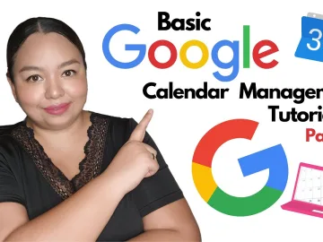 Part 1 Tutorial: Basic Google Calendar for Virtual Assistants | Pinay event planning