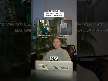 Viral Filipino Reggae Song Vs. Original Version: Tropavibes & Harry Belafonte #shorts #music | Pinoy Gen Z trends