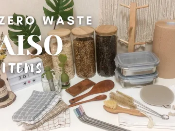 12 Zero Waste DAISO  Items l  제로웨이스트 다이소 | Housewife in Korea#shorts | Pinay zero waste journey